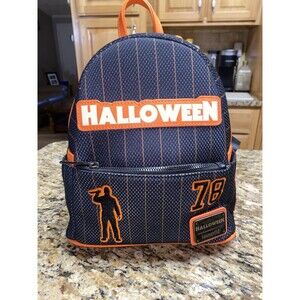 Loungefly Halloween Michael Myers Jersey Mini Black Limited Edition Backpack